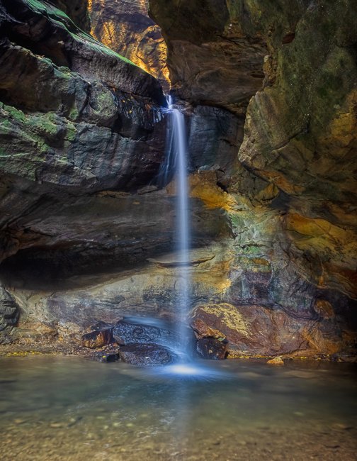 Lower Falls, Conkle's Hollow State Nature Preserve