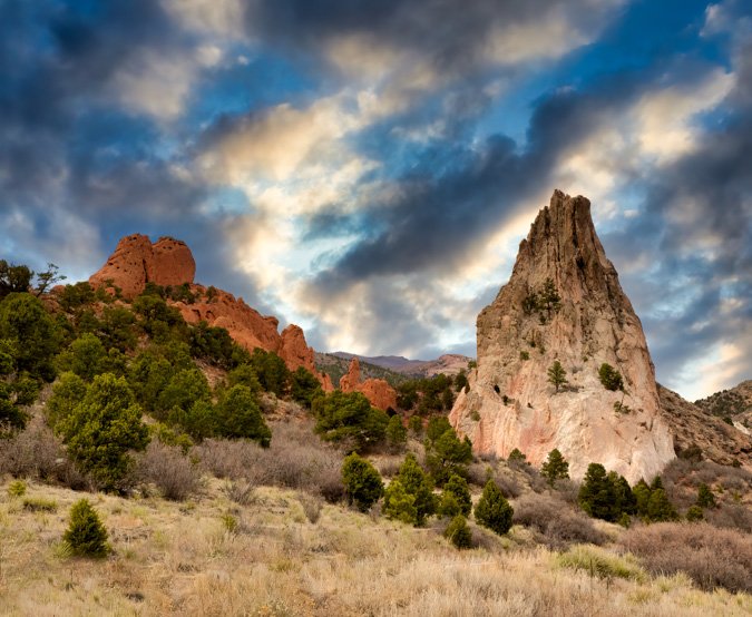 Cathedral Rock, Garden of the Gods - Before