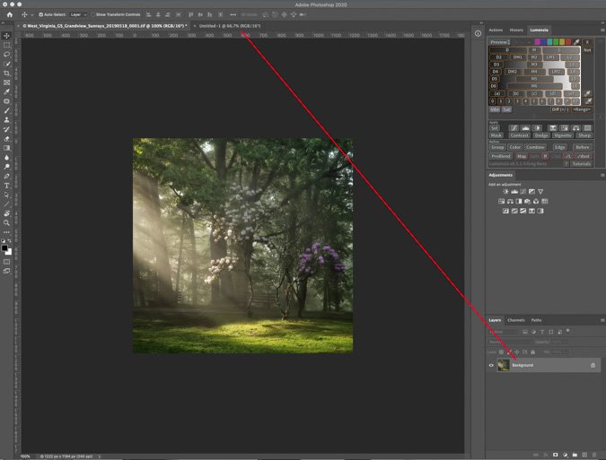 Copy Cropped Image to New Canvas